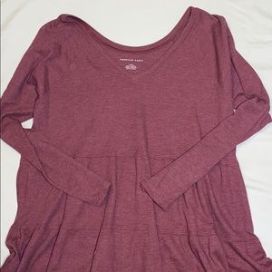American Eagle Babydoll Blouse